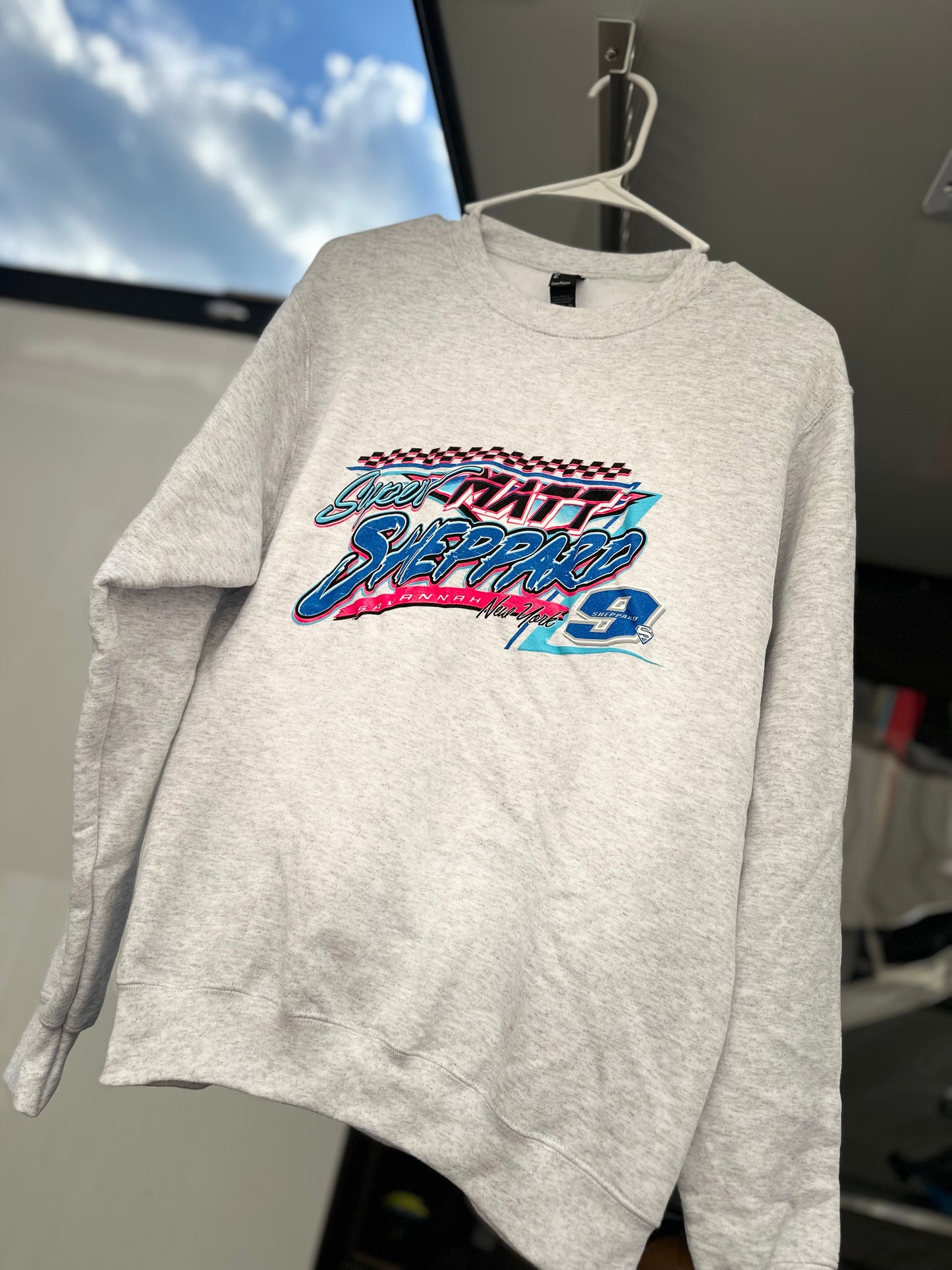Retro Collection Ash Grey Crewneck