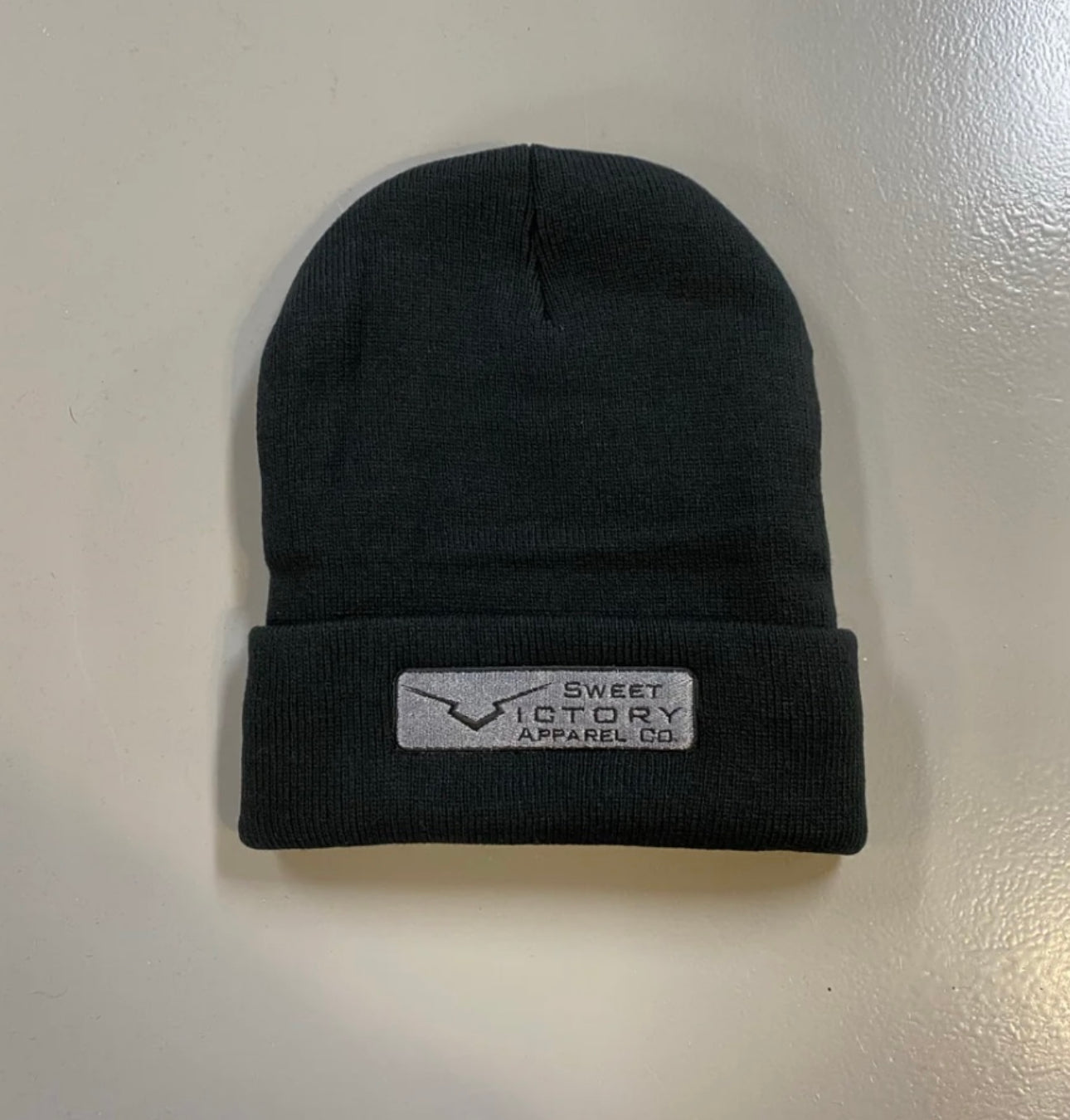 Sweet Victory- Black Beanie