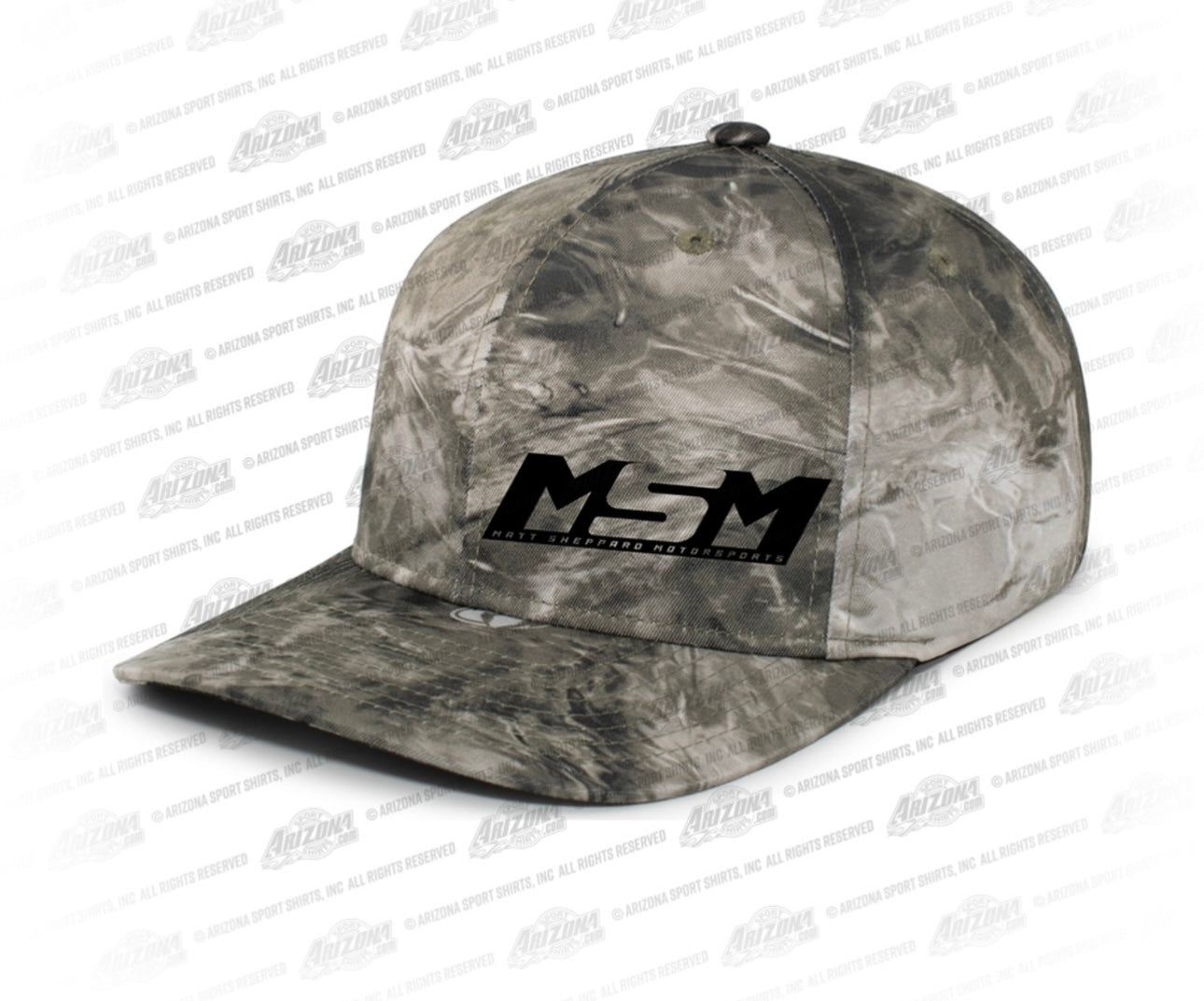 MSM White Camo Snapbacks