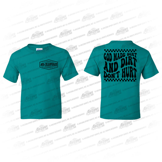 Dirt Don’t Hurt- Kids T-Shirt Teal
