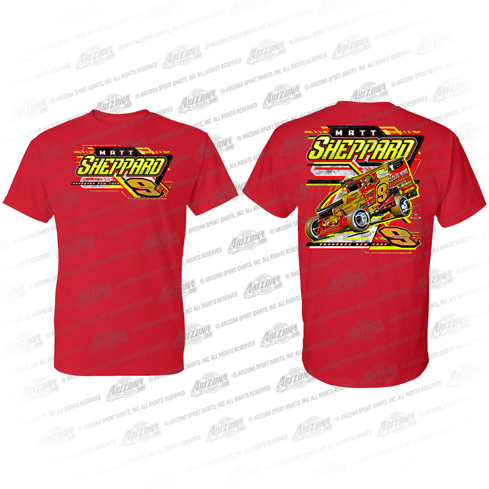 Cloud Nine Sail Panels Red T-Shirt
