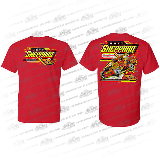 Cloud Nine Sail Panels Red T-Shirt