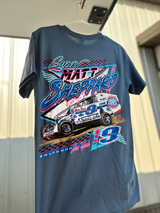 Retro Collection Steel Blue T-Shirt