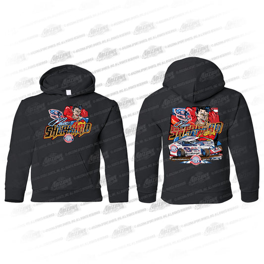 9s Superhero Youth Hoodie (Black)