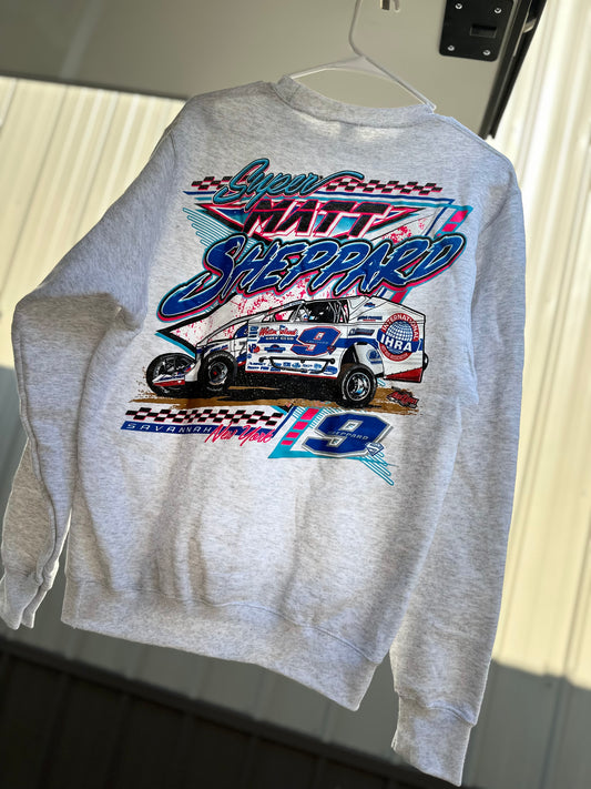 Retro Collection Ash Grey Crewneck
