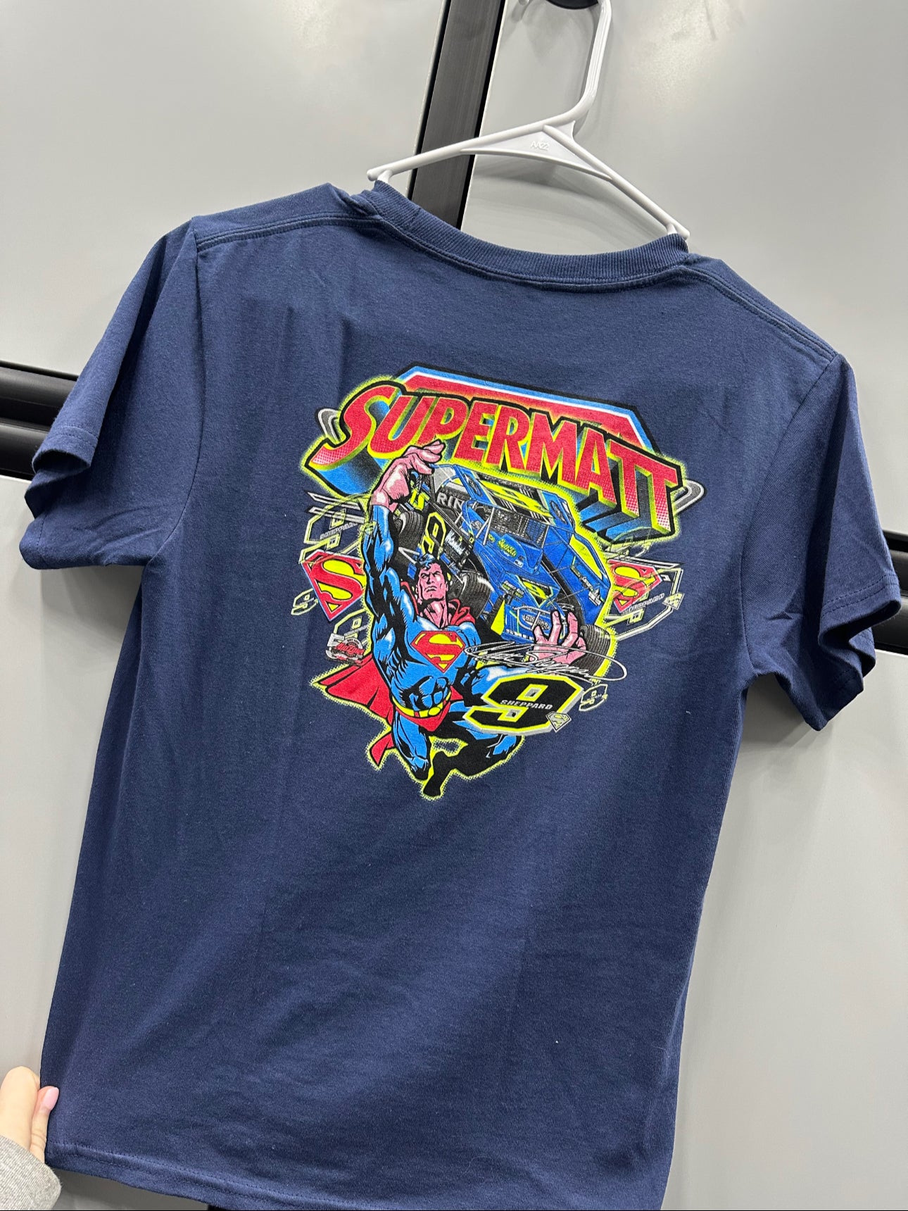 Navy Blue SuperMatt Kids T-Shirt
